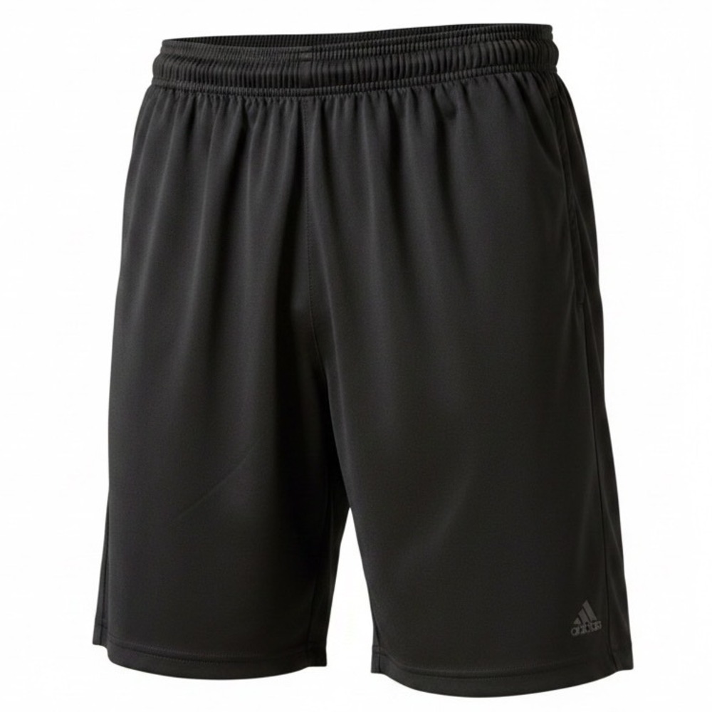 Adidas Men's Black Athletic Running Training Shorts Size XL Drawstring Pockets